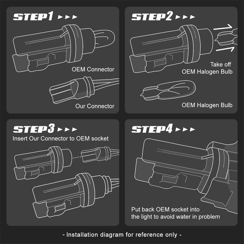 NUVISION LIGHTING Pair of LED Bed Cargo Lights Compatible with