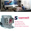 Supermait VLT-EX320LP Replacement Projector Lamp with Housing for MITSUBISHI EW330U