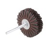 sourcing map Abrasive Wheel Sanding Star 1/4 Inch Shank for