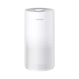 CUCKOO Air Purifier with 3-Stage H13 True HEPA Filter for Bedroom and Office (227 sq. ft.), Activated Carbon Filters 99.97% Odors, Smoke, Dust, Pollen, Pet Dander, Modes, LED, White, CAC-10510FW