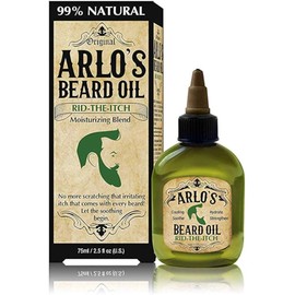 Arlo's Mega Growth Rid-The-Itch Moisturizing Blend Beard Oil 75ml  2.5 fl oz