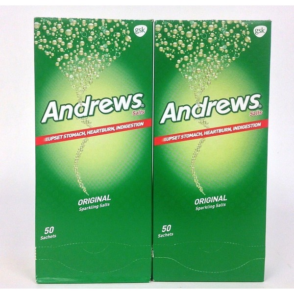 Salt Andrews 2bx ANDREWS SALTS ✅FOR HEARTBURN x 50 