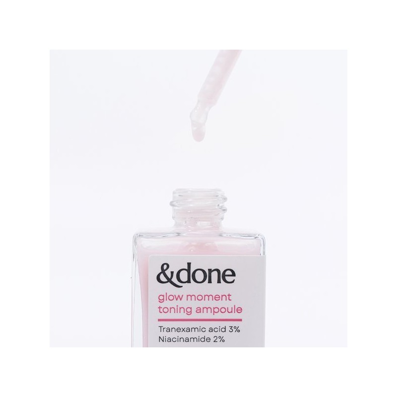 앤던 글로우 모먼트 토닝 앰플 30ml +선스틱 증정 /트라넥사믹 애씨드