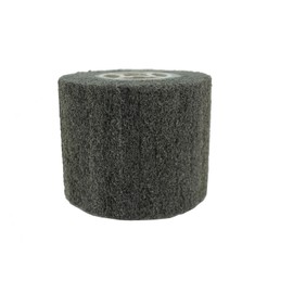 Sanding Roller Brush, Nylon Brush, Sanding Sleeves for Sanding Roller Satin Machine, Grit 60, Satin Roller for Wood and Metal Surface Polishing Diameter 120 x 100 mm