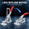 40380 Heavy Duty Adjustable Pull Latch Toggle Clamp, 3400 kg