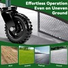 6 inch Heavy Duty Gate Wheel, with 360° Rotation