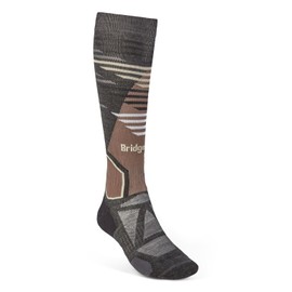Bridgedale Mens 710212/319/L Socks, Graphite/Bungee, L EU