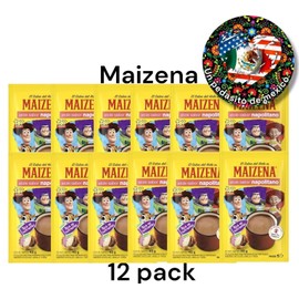 maizena Fécula de maíz Maizena atole fortificado sabor Napolitano 47g 12 Pack Kids