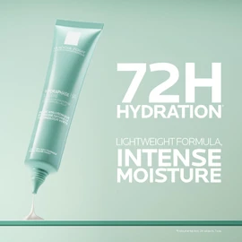 La Roche Posay Hydraphase HA Light Hyaluronic Acid Moisturiser for Normal to Dry, Dehydrated Skin, 72H Intense Hydration, Fast Absorbing Day & Night Cream With Urea and Shea Butter, 40ml