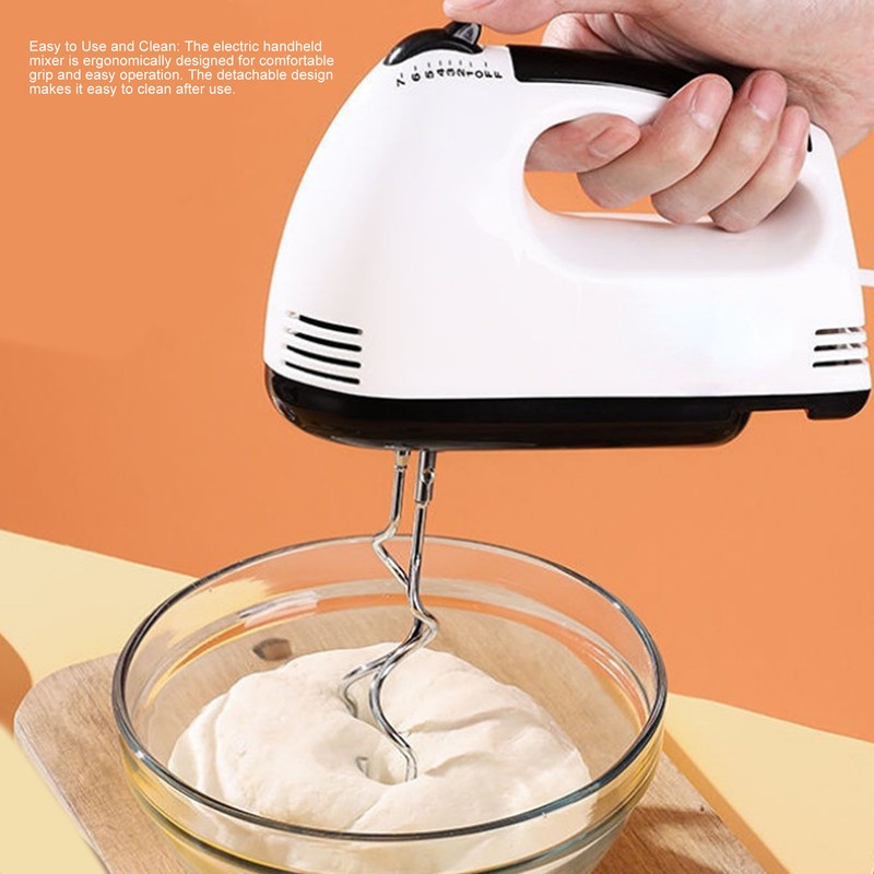 Electric Hand Mixer Versatile Efficient Eggs Cream Handheld Mixer Kitchen