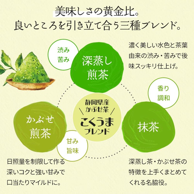 Mizutama Farm Tea House Deep Steamed Dark Tea with Matcha