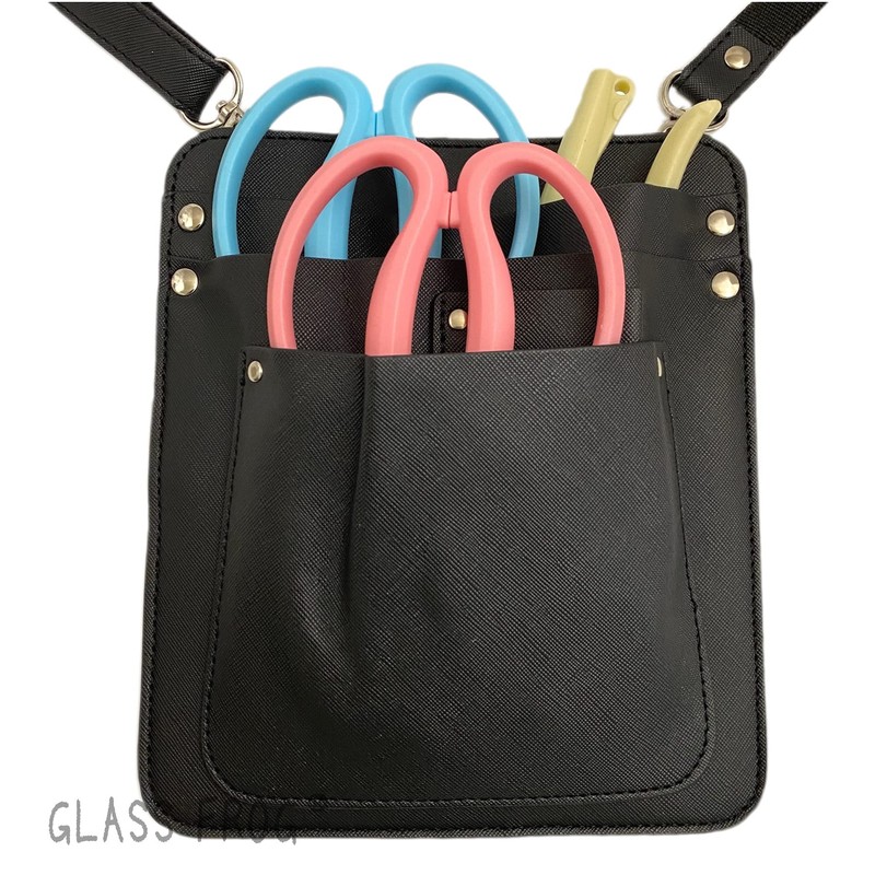GLASS FROG PU Leather Florist Case Scissor Case Gardening Pouch