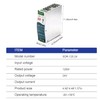 TorqCali WDR-120-24 24V DIN Rail Power Supply 120W for Industrial