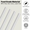 4-Pack Replacement Straws Compatible with ENCOOL 24oz Water Bottle
