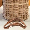 Luxshiny Wicker Repair Kit Coffee Woven Rattan Plastic Weaving Material