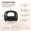 Electric Rolling Percussion Massager with Hands-Free Dock