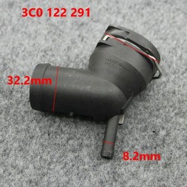 파사트 제타 티구안 골프 6 MK6 옥타비아 CC 급수관 조인트 3 방향 커넥터 3C0 122 291 적용 Passat Jetta Tiguan Golf 6 MK6 Octavia CC Water Pipe Joint 3-Way Connector 3C0 122 291 Applicable