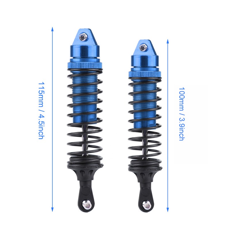 2pairs RC Truck Front & Rear Shock Absorber for Traxxas