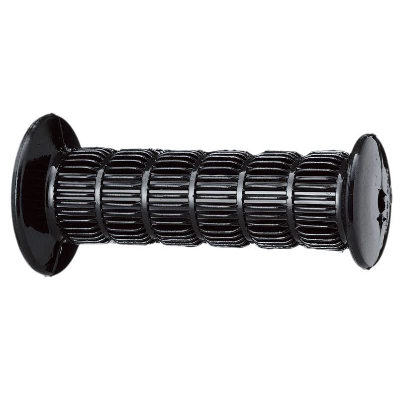 キジマ(Kijima) バイクパーツ グリップ DT-1タイプ ラバー製 124mm φ22.2mm 非貫通タイプ 汎用 ブラック