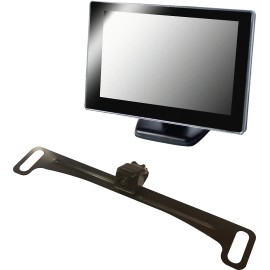 Boyo VTC175M Camera Bundle with Plate Camera and 5" Monitor