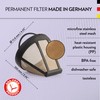 Finum Reusable and Sustainable Coffee Filter with Stainless Steel Infusing