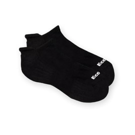 Ecosox Active Sport Socks Tab Socks 5 Pairs Medium 9-11 (US, Alpha, Medium, Regular, Regular, Standard, Black)