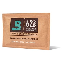 Boveda 62-Percentage RH Individually Over Wrapped 2-Way Humidity Control Pack, 60gm