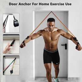 wyewye Resistance Bands, Resistance Bands Set Men, Exercise Bands Resistance Men, up to 100LB, 45KG,TPE Exercise Bands for Men and Women