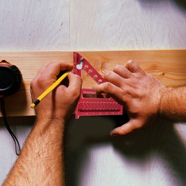 Multi Angle Measuring Ruler,22.5- Aluminum Alloy Protractor - High Precision Multiangle Square with Angle Position Pin for Engineer Carpenter