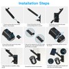 HOLACA 2-in-1 Wall Mount Bracket for Stick Up Cam Pro