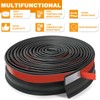 Universal Garage Door Threshold Seals Bottom Rubber Replacement, weatherproofing Garage