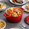 vancasso Enameled Cast Iron Dutch Oven with Lid, 3.5 QT