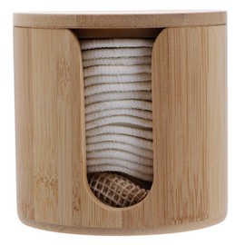 Healvian Bamboo Cotton Makeup Remover Pads Reusable Makeup Sponges Deep Cleansing No Pilling for Face Cleaning Eraser