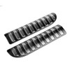2pc Car Inner Rear Bumper Guard Protector Scuff Sill Plate