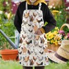 JTOUK Funny Chickens Kitchen Apron Rooster Lover Gift Farmhouse Gift