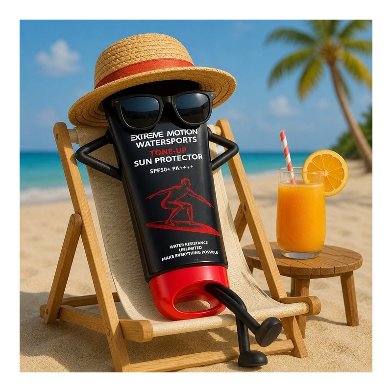 Extreme motion water sports tone-up sun protector waterproof weaponless car