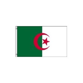 Algeria Polyester Flag (3x5ft)