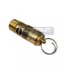 Conrader 80 PSI BRASS SAFETY PRESSURE RELIEF POP OFF VALVE,