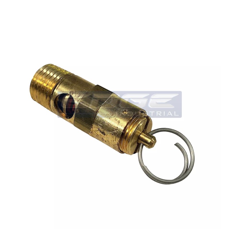 Conrader 80 PSI BRASS SAFETY PRESSURE RELIEF POP OFF VALVE,