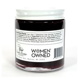 Berry Berry Berry Jam, 5 oz - Craft, Gourmet, Unusual Jams & Jellies Made in West Virginia, USA