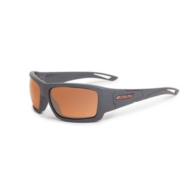 ESS Sunglasses Credence Gray Frame Mirrored Copper Lens EE9015-02 Military