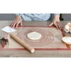 SUPER KITCHEN Beech Wood Rolling Pin, Rolling Pin, Perfect Baking