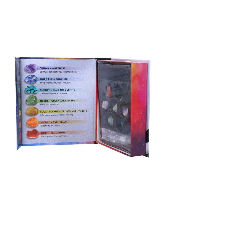 Nemesis Now Chakra Stones, Multi-Colour