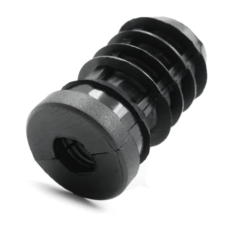 Design61 8 x threaded plugs, adjustment plugs for round pipes