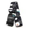 SpiriuS Floral Daisies Travel Luggage Straps Adjustable Suitcase Safety Combination