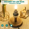 DiCUNO G9 LED 3 W, warm white 2700 K, replaces