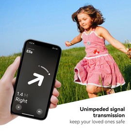 Holder Airtag for Kids, Airtag Necklace Kids & Adults,Pendant with Adjustable for Child Boys Girl Elders Hidden,Waterproof Case with GPS Tracker (Pink)