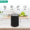 imeccalive 2 Pack Air Pro PECO-HEPA Filters Replacement Compatible with