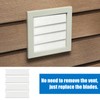 Dryer Exhaust Vent Cover Panel Replacements for 4 inch Outdoor