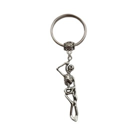 Human Skeleton Keychain, Anatomy Keychain, Skull Jewelry, Human Body, Archeology Lover